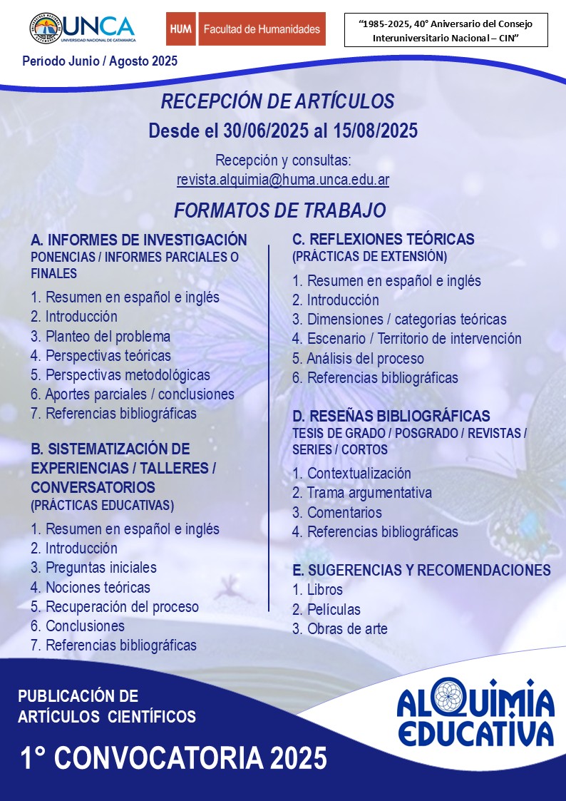 convocatoria 2025