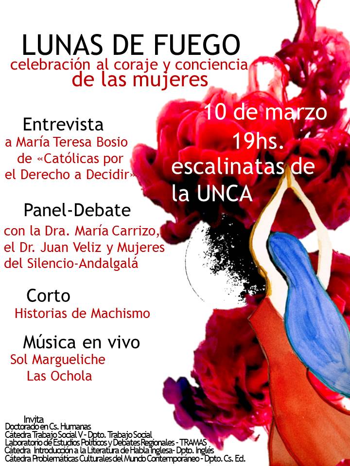 Lunas de fuego invitacion