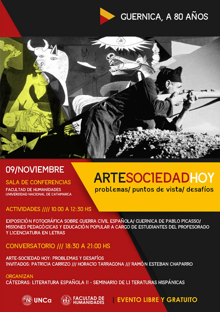 flyer Arte-Sociedad - Jornada           debate